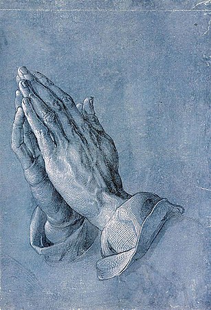 Mit den Händen beten